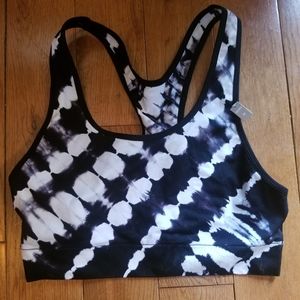 NWT Pink Razorback Unlined Sports Bra